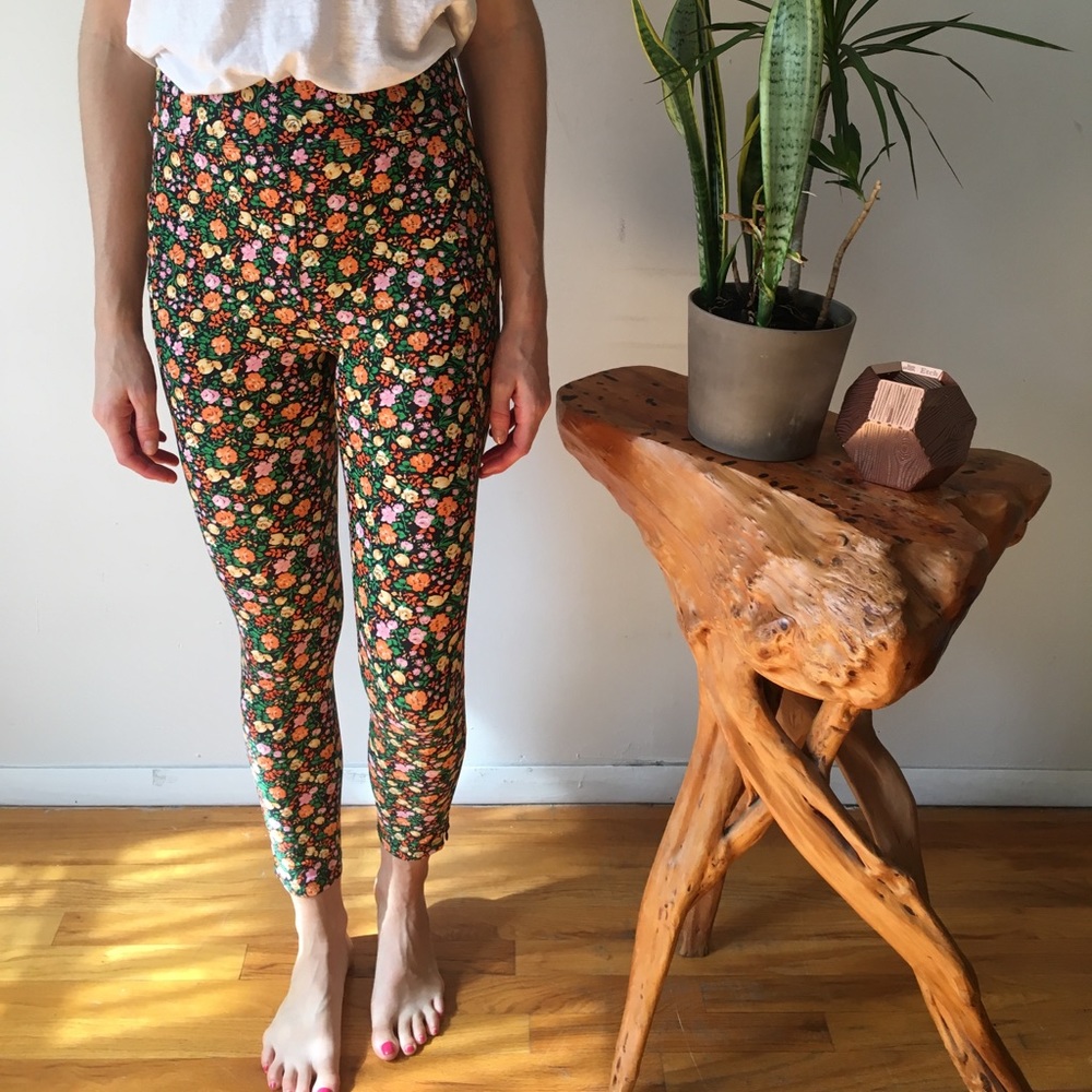 GANNI floral leggings